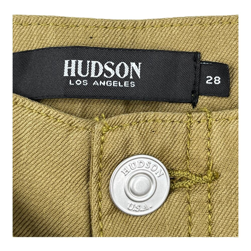 Hudson shorts Paper bag green size 28 - Picture 3 of 4